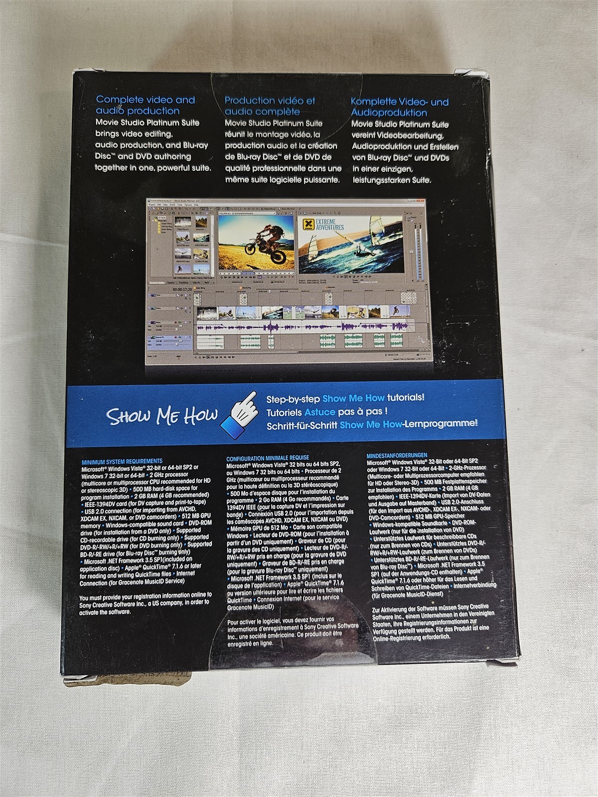 Sony Movie Studio Platinum Suite Version 12 - Professional Quality Movie Making