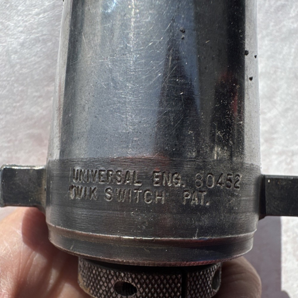 Universal Eng. Keyless Qwik Switch Drill Chuck Integral Shank MPN 80452