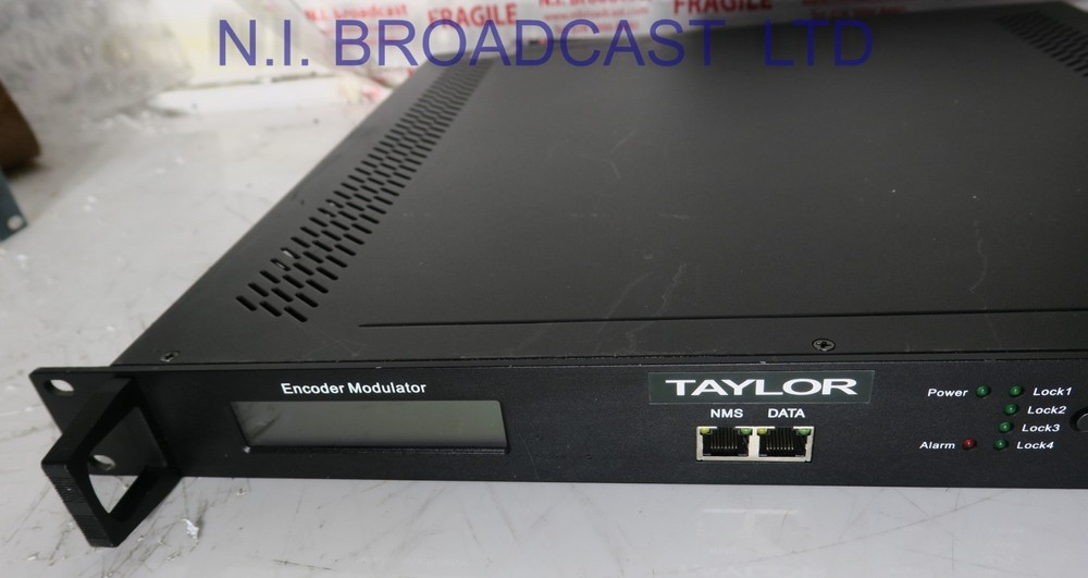 Taylor encoder modulator with 4x HDMI inputs, ASI in / out, RF in / out, mpeg4 e