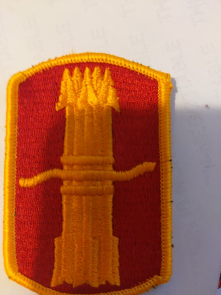 Army 197TH FIELD ARTILLARY BRIGADE SUBDUED patch # 2