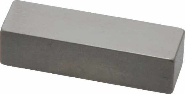 Mitutoyo 0.3" Rectangular Steel Gage Block Accuracy Grade 0, Includes Certifi...