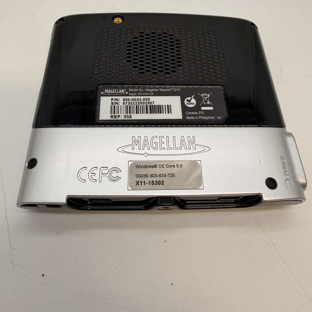 Magellan Maestro 3210 GPS Navigation System Touchscreen Tested