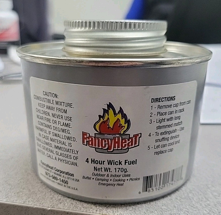 FancyHeat 4 Hour Wick Fuel