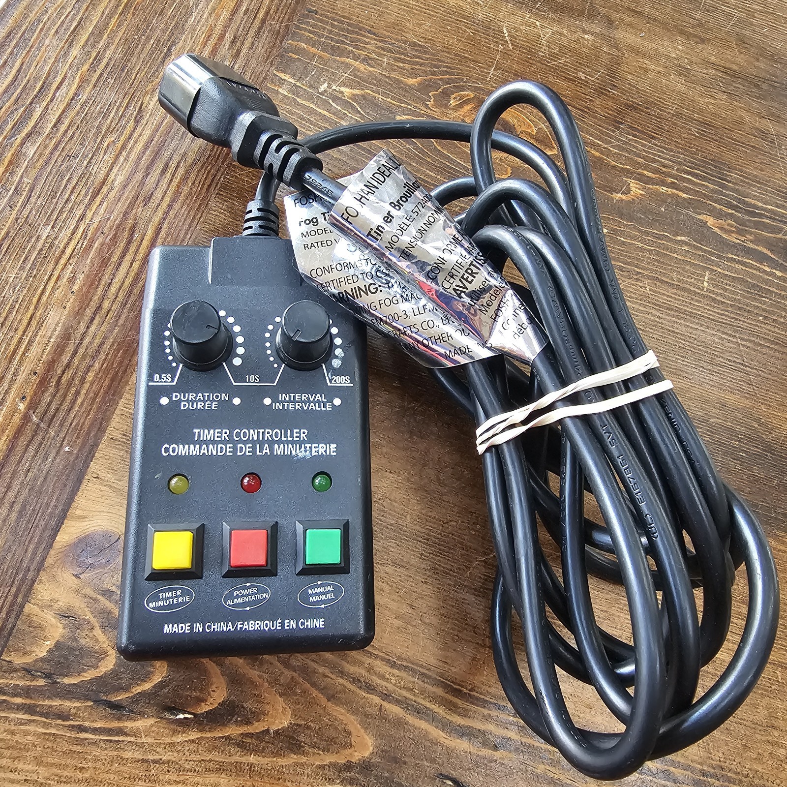 Spirit Halloween Fog Timer For Fog Machine Tested Works