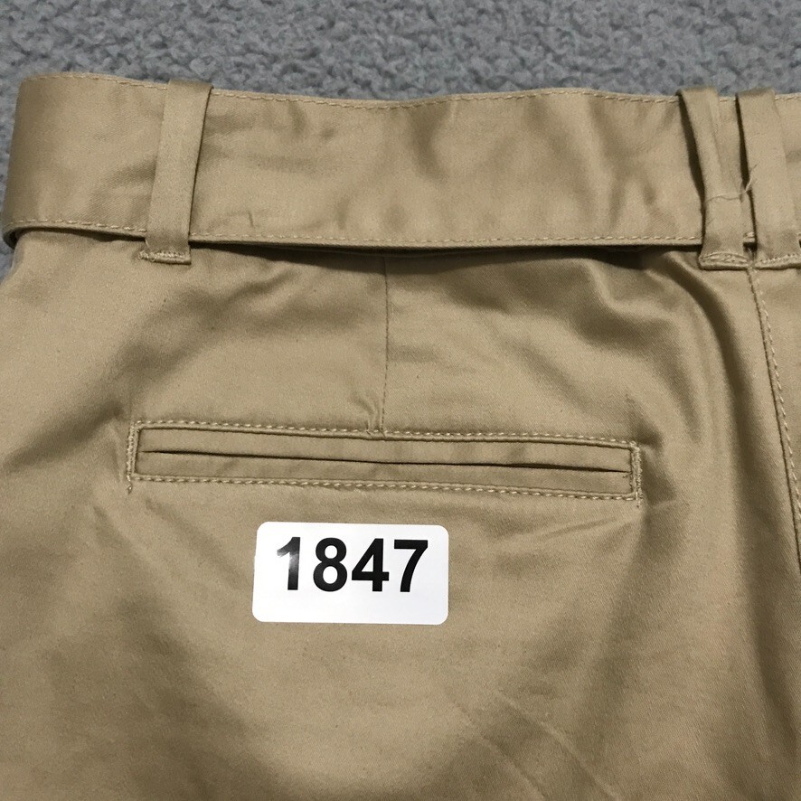 NYC Bermuda Shorts Women Size 2 Belted Cuffed Tan