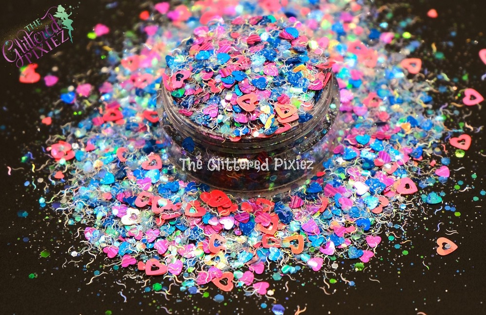 LOVE YA Valentines glitter mix -