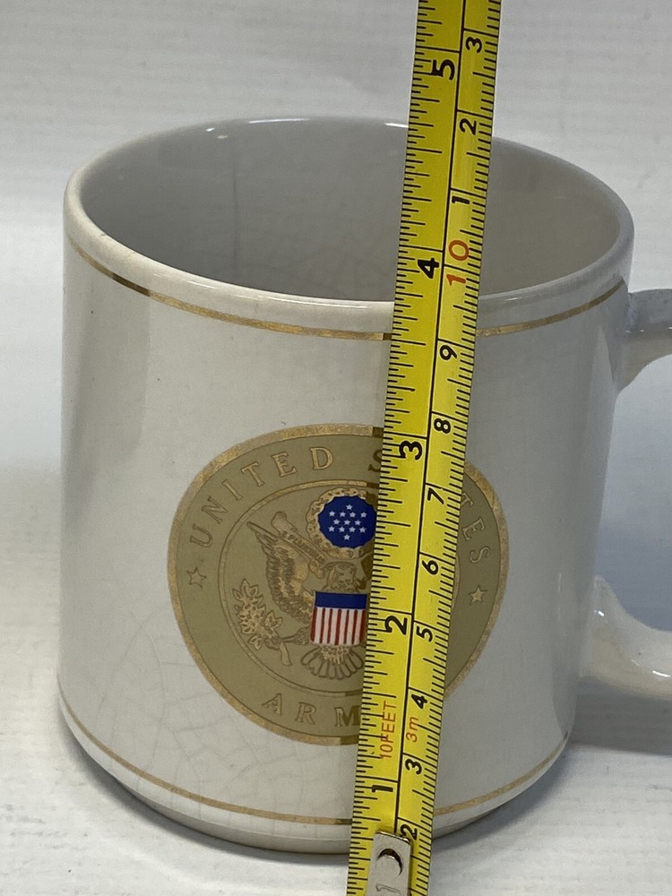 US Army Stainless and Ceramic Coffee Mugs