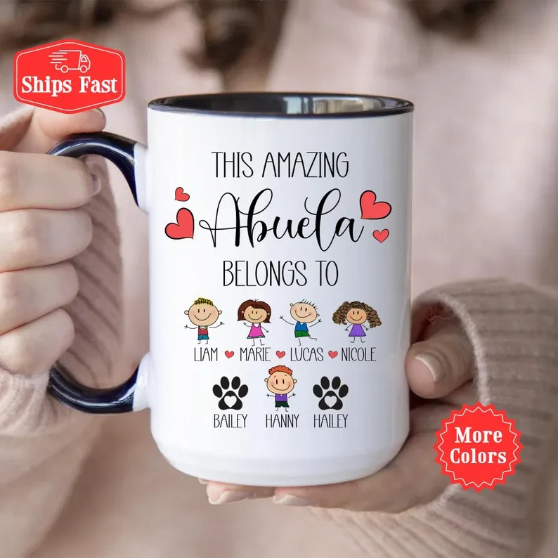 Abuela Mug Personalized Coffee Cup Gift