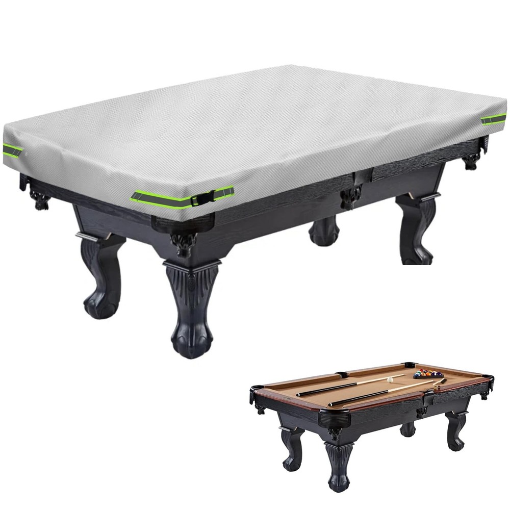 Pool Table Cover - Billiard Table Cover, 600D Waterproof Covers for Billiard ...