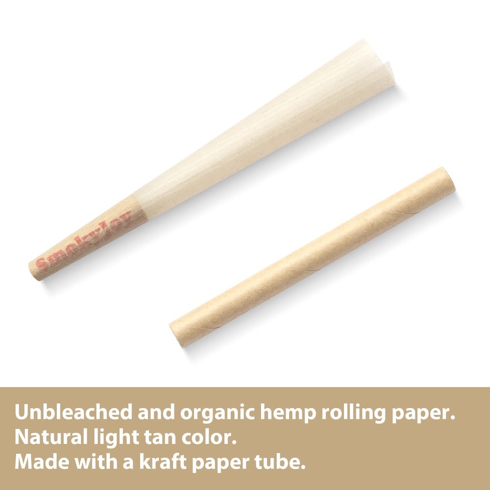 50 Pack King Size Cones - Pre Rolling Rolled Preroll Papers with Filter Tips ...
