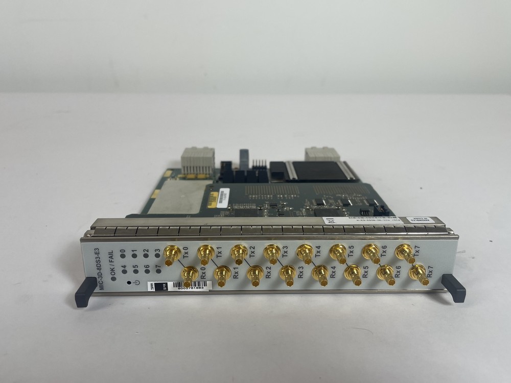 JUNIPER NETWORKS MIC-3D-8DS3-E3 MULTISERVICE INTERFACE CARD