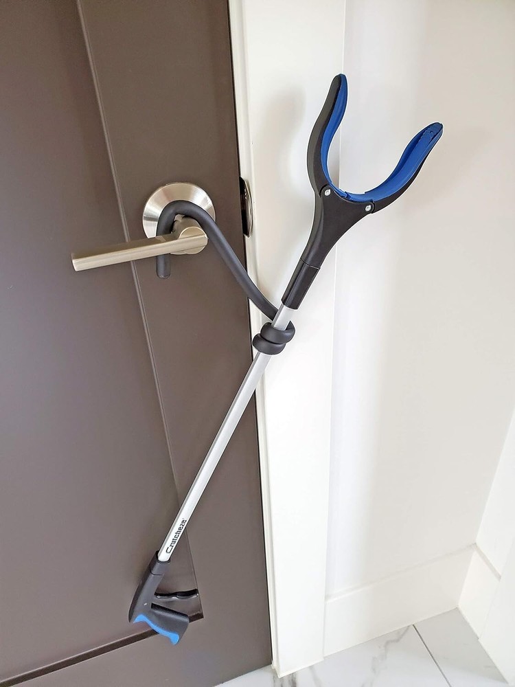 Essential Cane and Crutch Holder Set - Easy Access Mobility Tool - 3 Pack