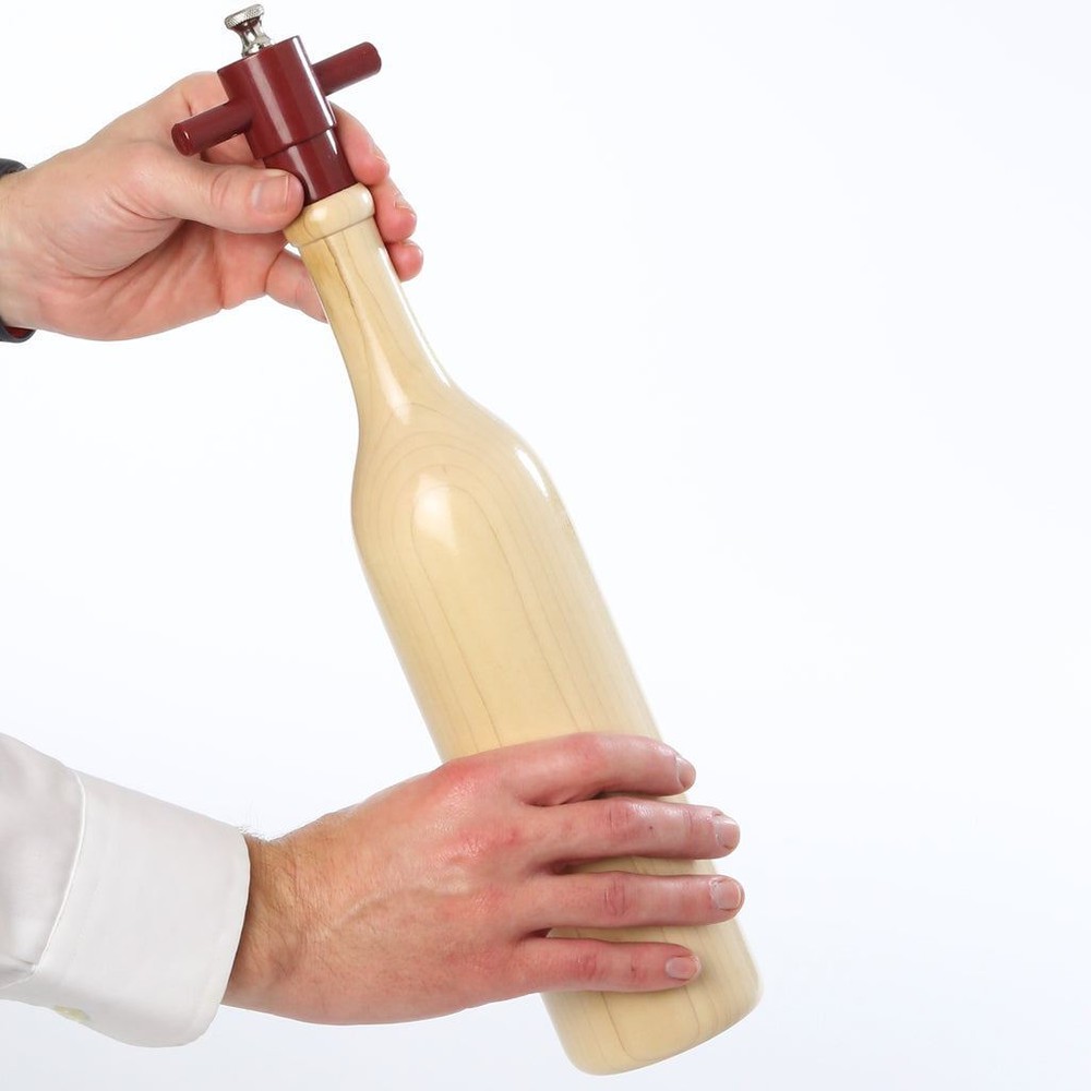 14.5" Wine Bottle Salt Mill