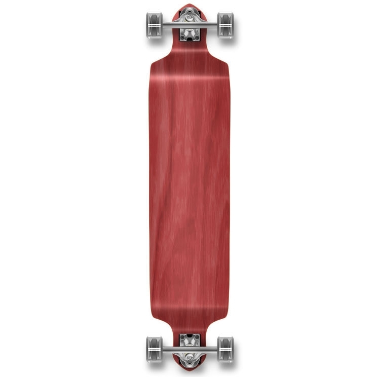 Yocaher Drop Down Blank Longboard Complete - Natural