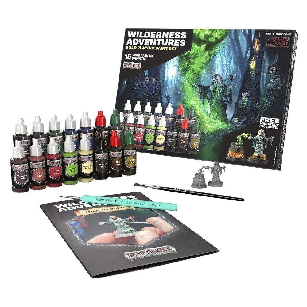 GAMEMASTER: Wilderness Adventures Role-Playing Paint Set