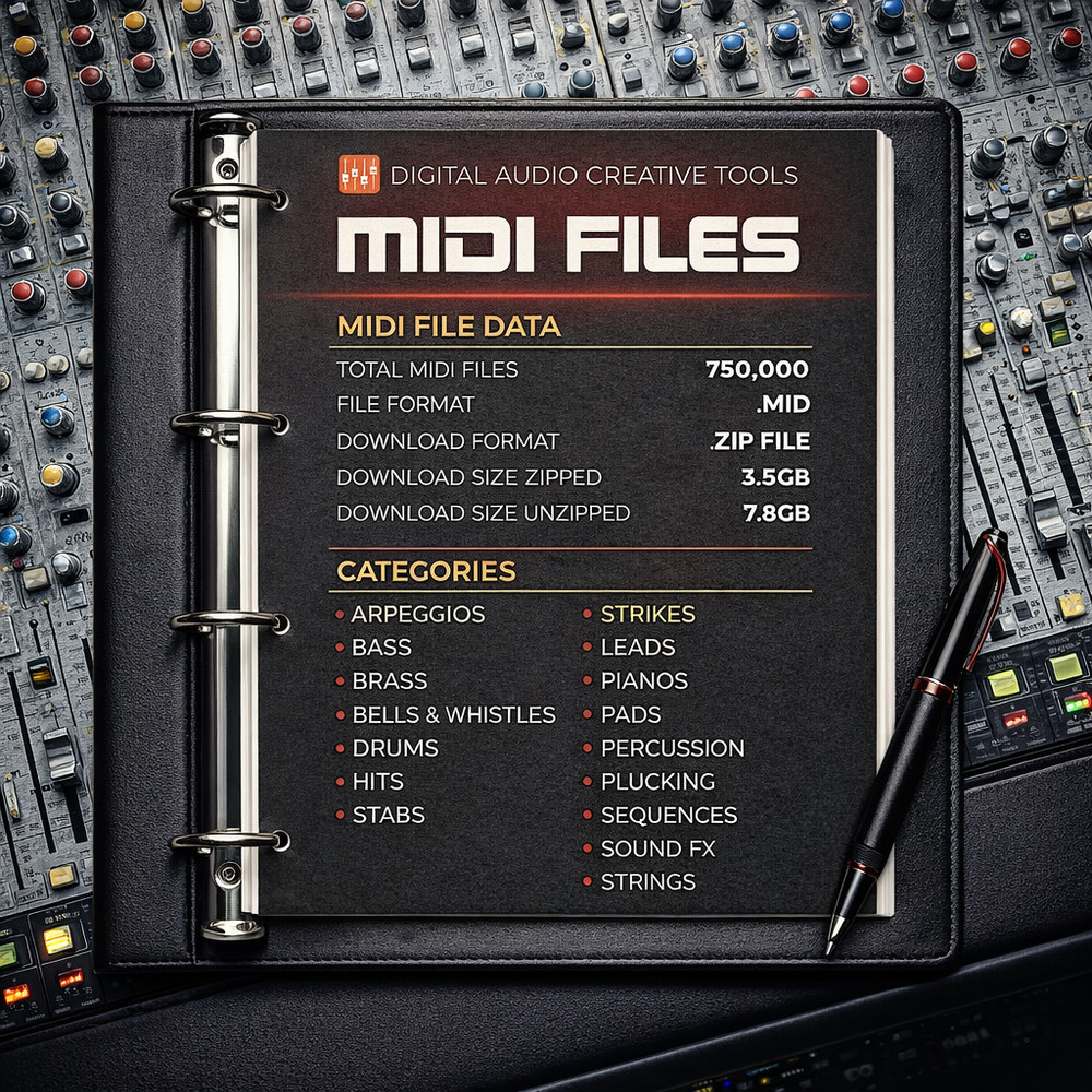 MIDI Files Production Tool Library
