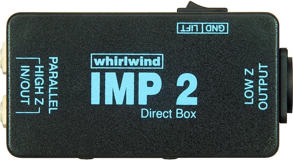Passive Direct Box Whirlwind IMP 2 1 Channel