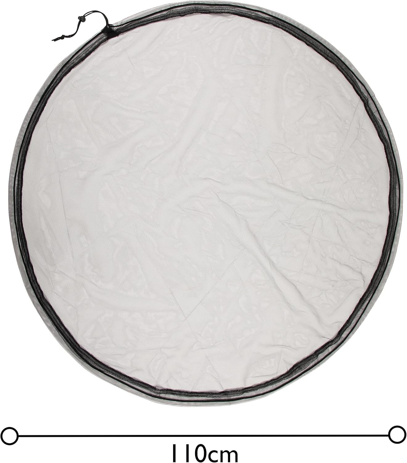 2 Pack Mesh Rain Barrel Cover Adjustable Screen Net w/ Drawstring for Debris