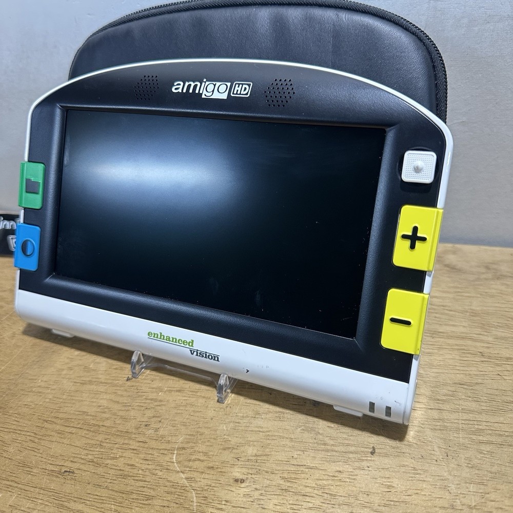 Amigo HD Enhanced Vision Color Magnifier 7" Handheld Reader Tested Unit Only
