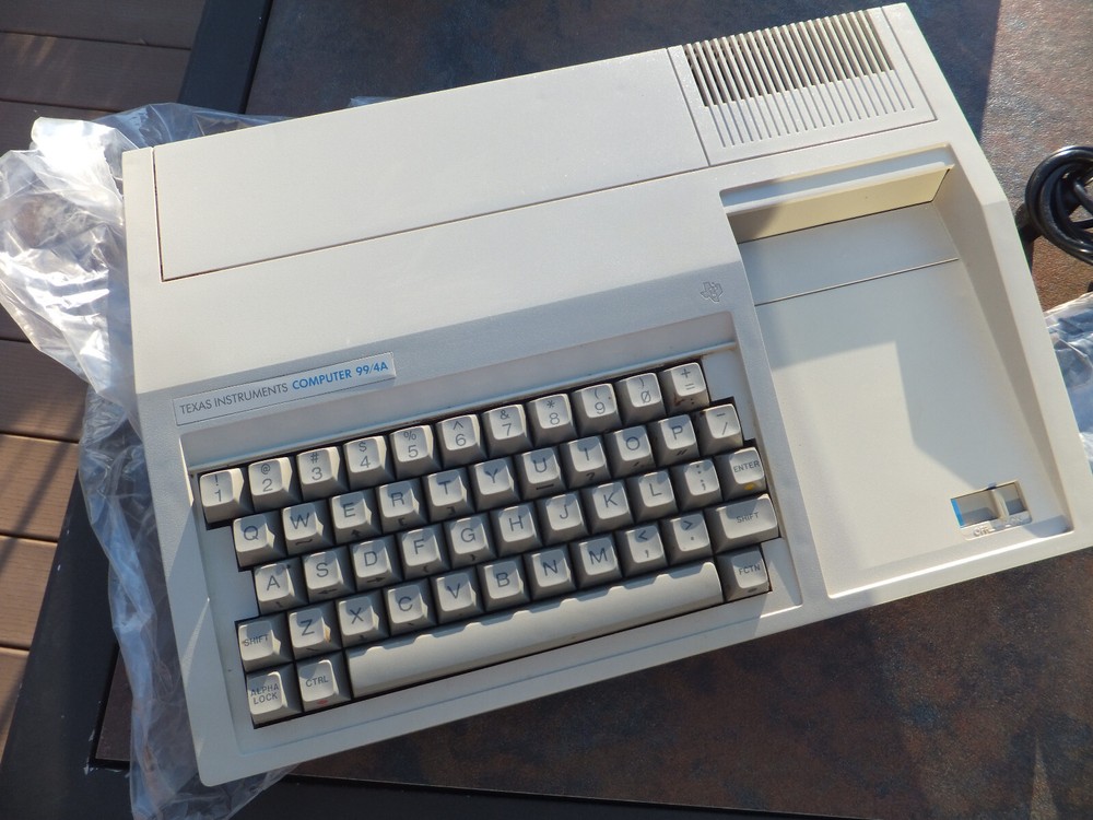 Vintage Texas Instruments 99/4A Personal Computer Manuals, Adapter & Extras