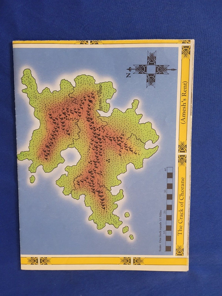 AD&D Otherlands with Map Adventure Module - Dragonlance 9278