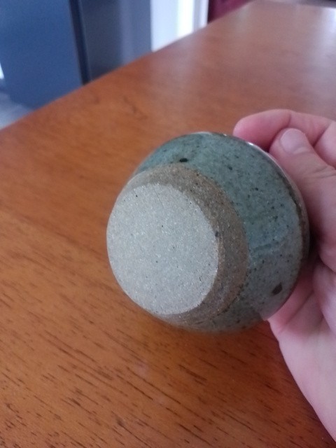 Handcrafted. Cute Pot.