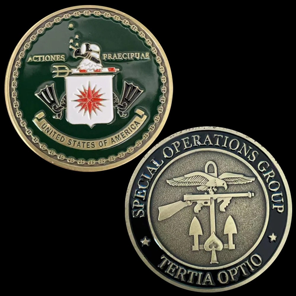 Special Operations Group CIA Challenge Coin Collectable Commemorative 1-pc