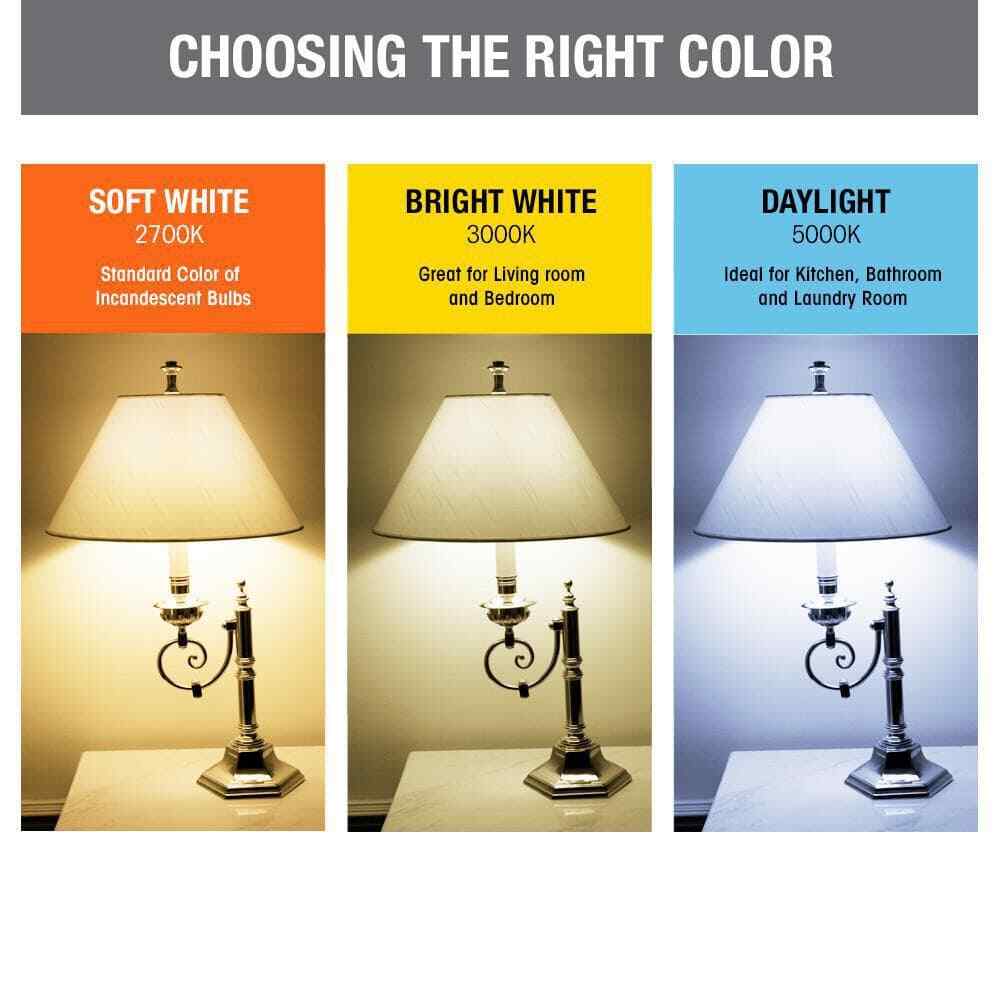 Feit Electric 40-Watt Equivalent BA10 E12 Light Bulb, Soft White (2-Pack)