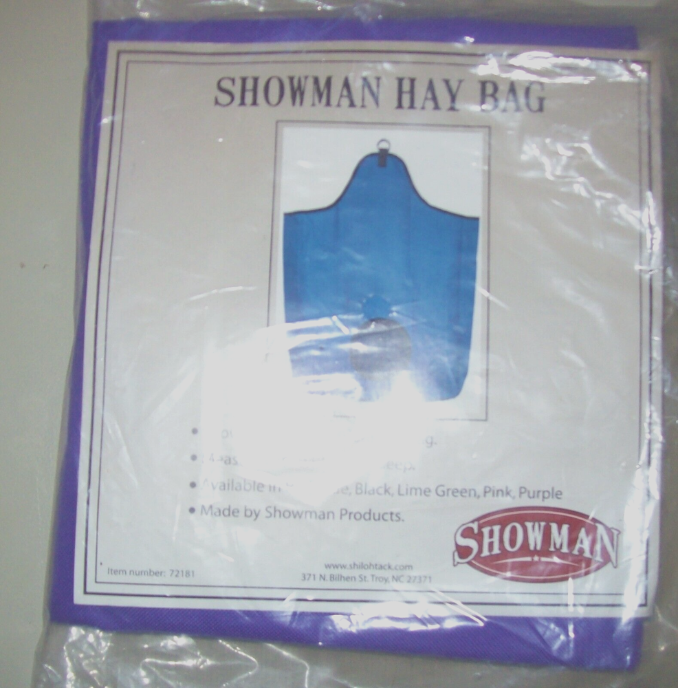 Showman Nylon Hay Bag