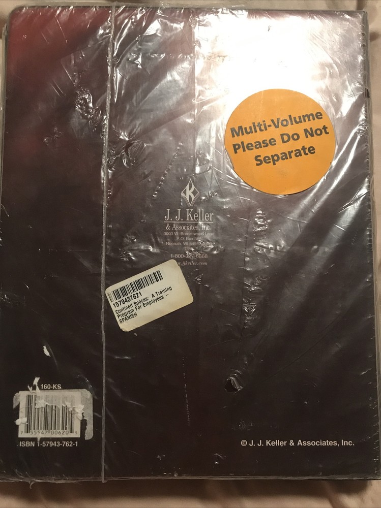 JJ Keller Confined Spaces Training Program(Spanish) OSHA  VHS