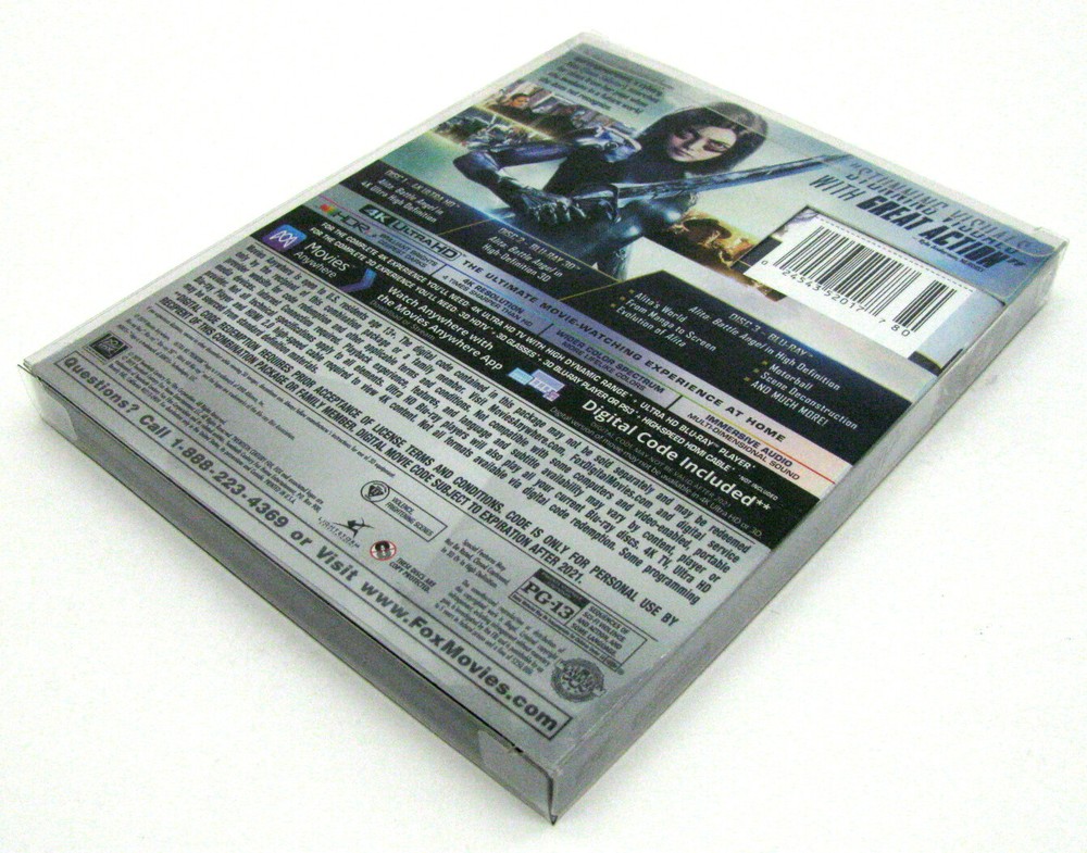 5x 4K UHD WITH SLIPCOVER (SIZE 4K2) - CLEAR PLASTIC BOX PROTECTOR SLEEVE
