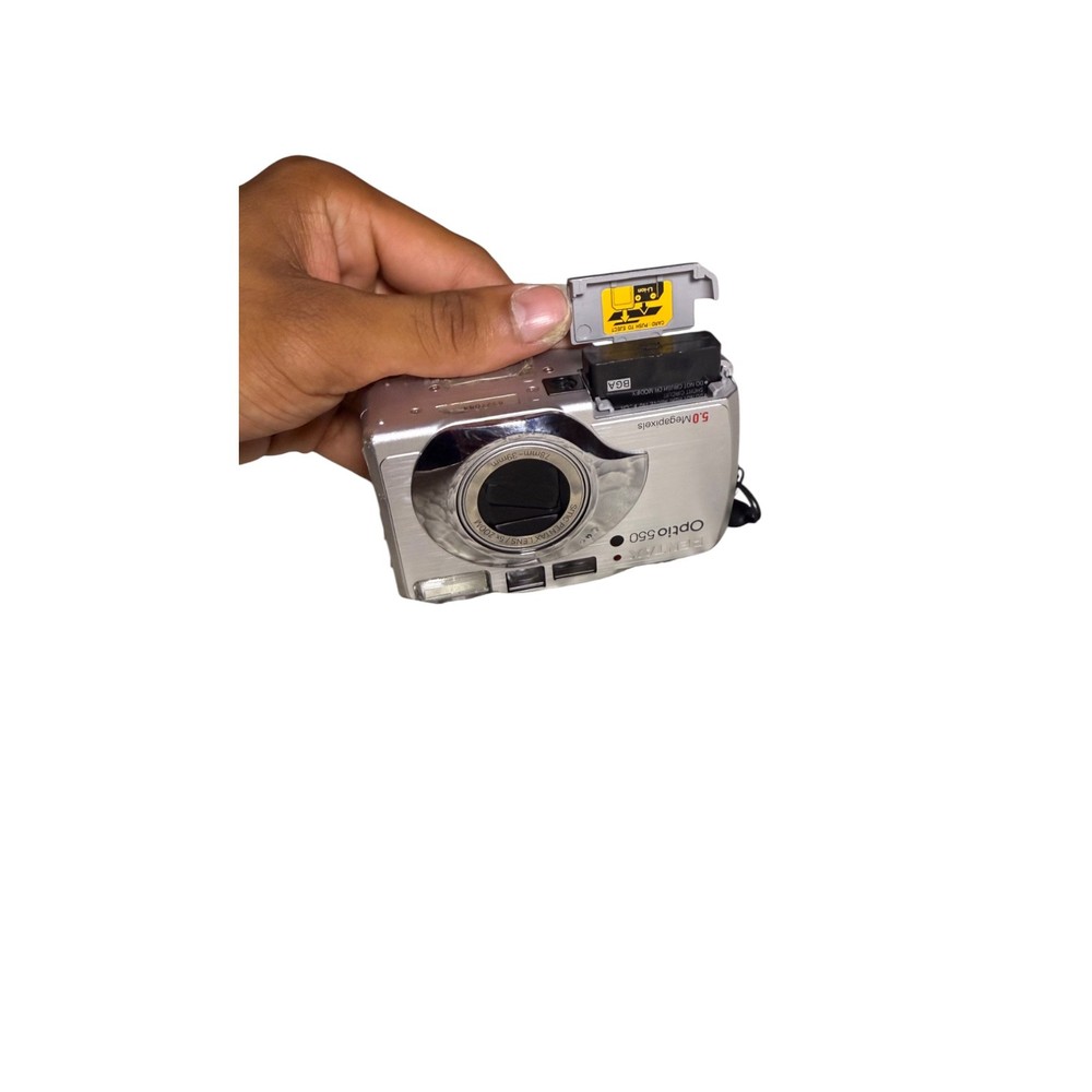 Pentax Optio 550 Digitalkamera & Etui