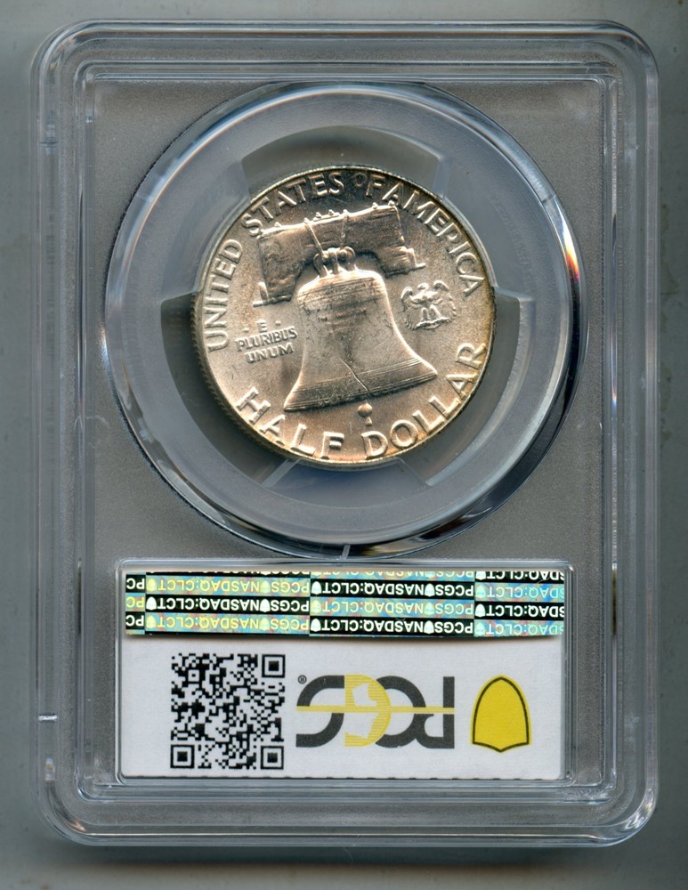 1951 Franklin Silver Half Dollar PCGS MS 64