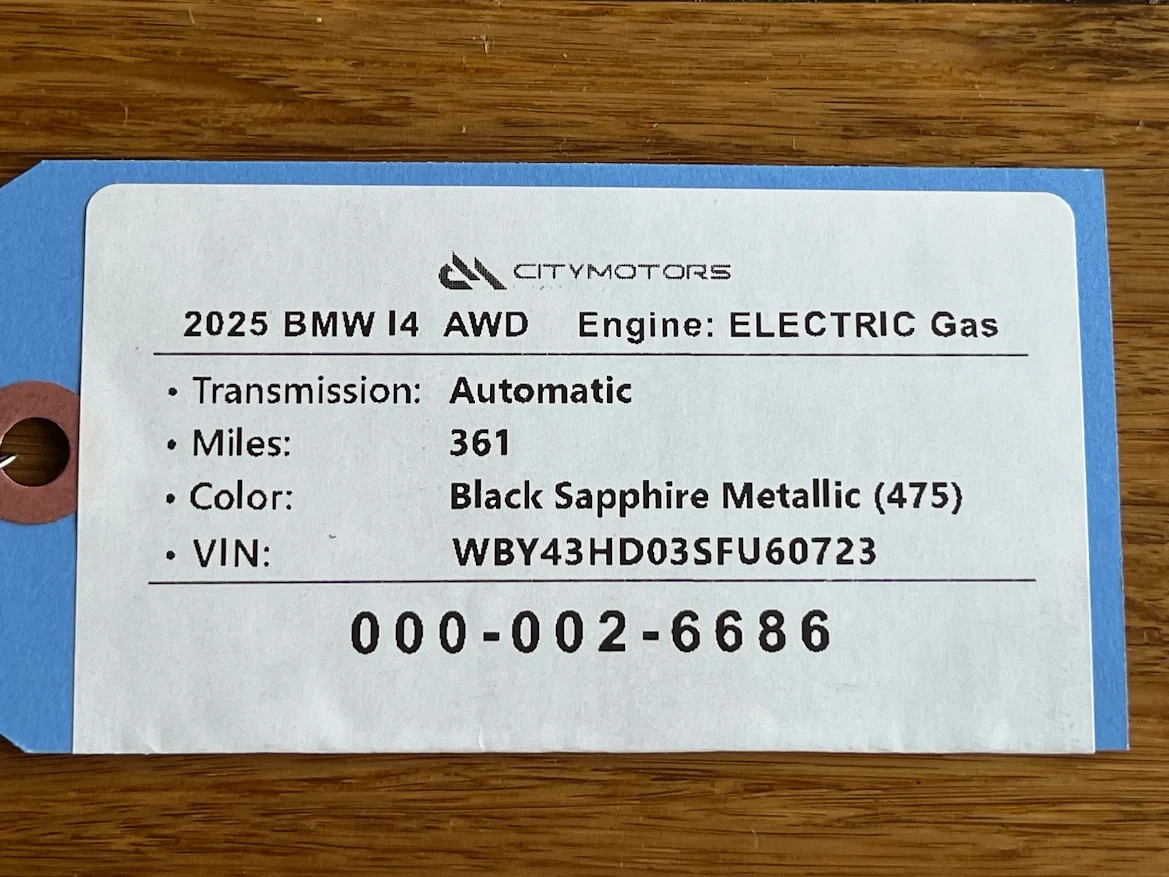 2021-2025 BMW I4 G26 Front Windshield Lane Assist Kafas Camera Unit 5B39285 OEM