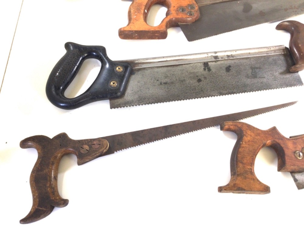 workshop found vintage saws