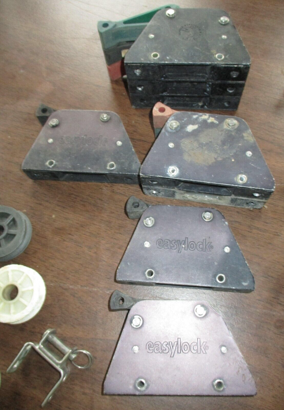 LOT OF VINTAGE MERRIMAN-SCHAEFER-NASH MARINE+MORE NAUTICAL ITEMS, CLEAN-FIX-SELL