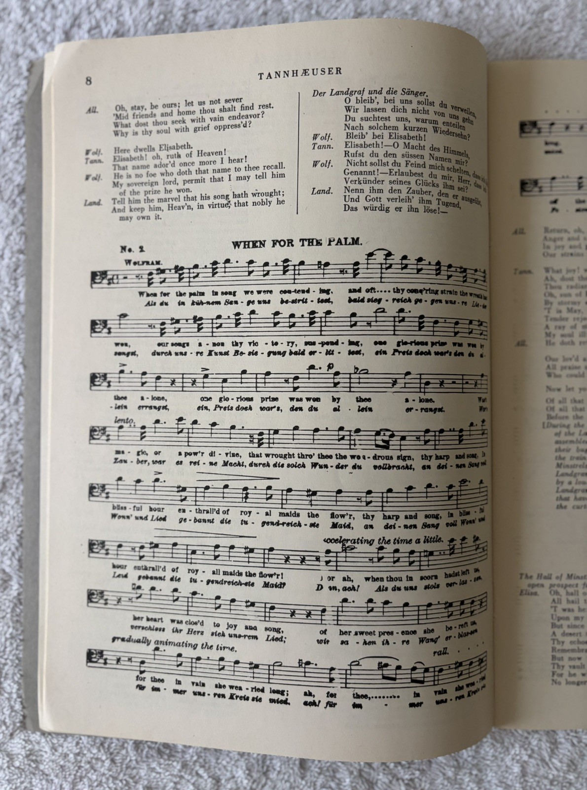 Lot of 2: GRAND OPERA LIBRETTOS, Lohengrin and Tannhauser, Oliver Ditson Co.