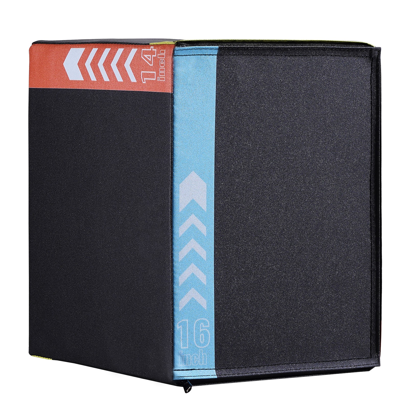 Uimoso 16/14/12 Inch 3 in 1 Plyometric Jump Box Fitness Exercise Plyo Box Cotton