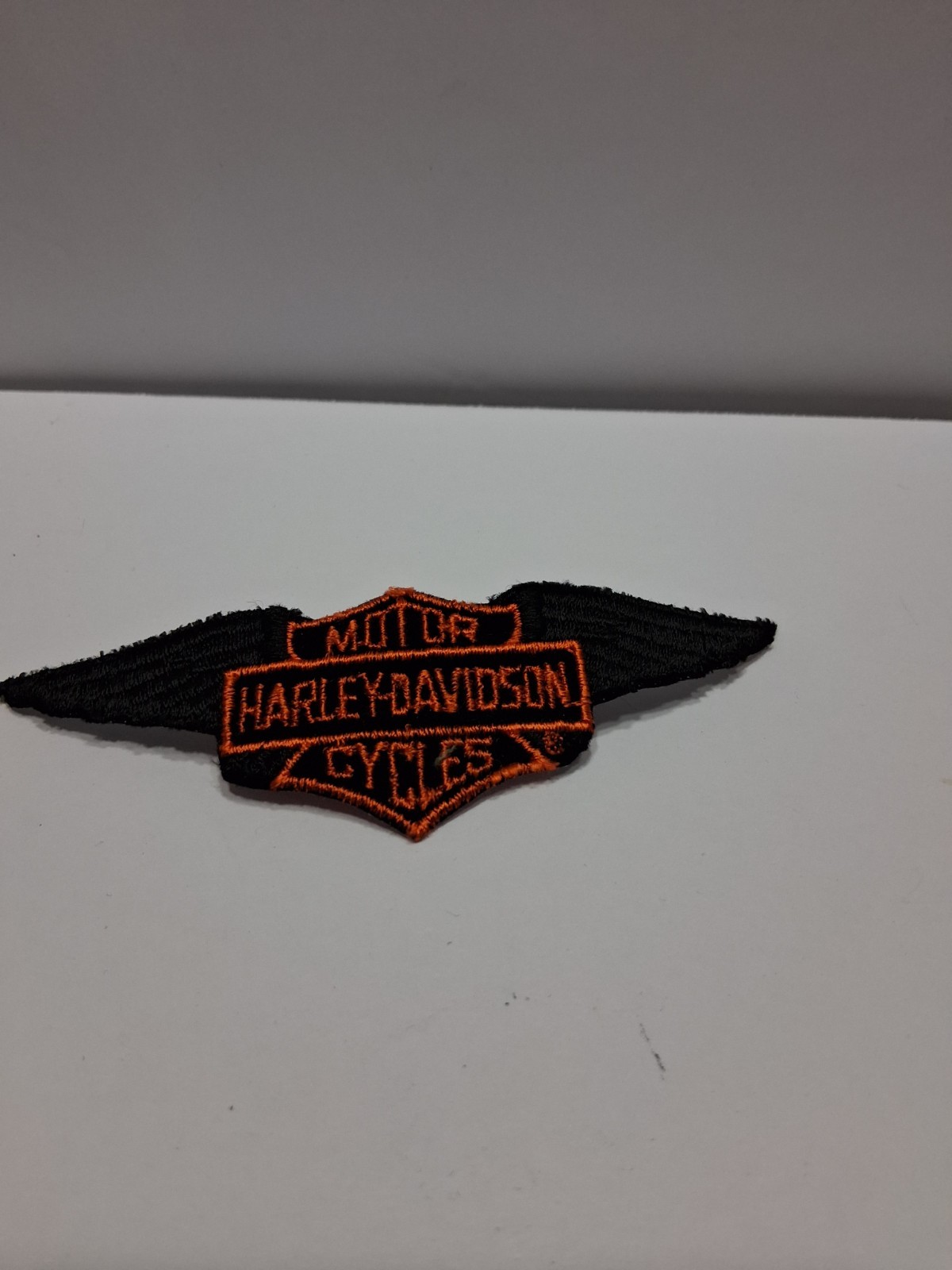 Harley-Davidson "WINGS BAR & SHIELD" Patch a genuine Harley item. NEW VINTAGE