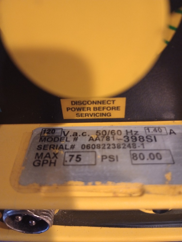 milton roy metering pump aa781-398si
