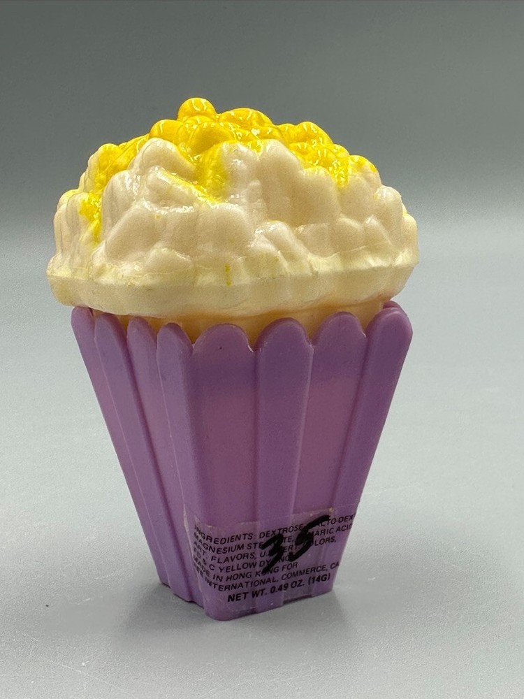 1985 Full Sealed POPCORN Vintage CANDY CONTAINER Bee International