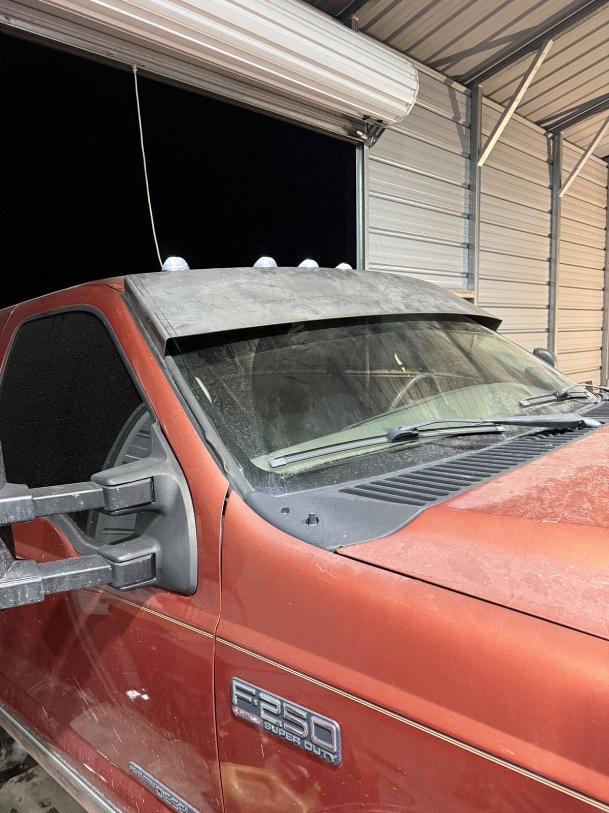 99-16 F-250/F-650 Ford Superduty Windshield Drop Visor (11 Inch Drop)