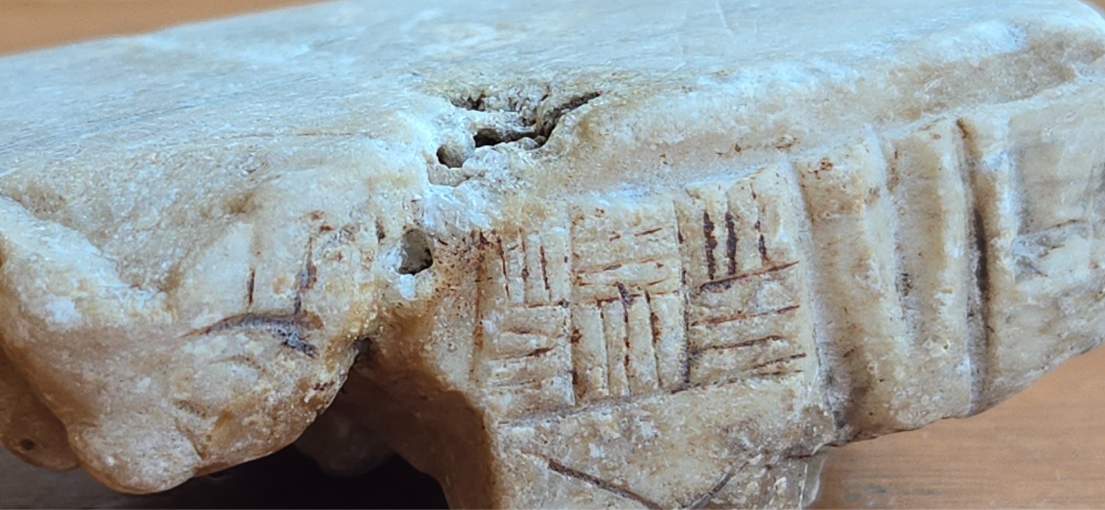 Antique Andean Carved Stone Illa Talisman Amulet Pre-Columbian Peru Andes