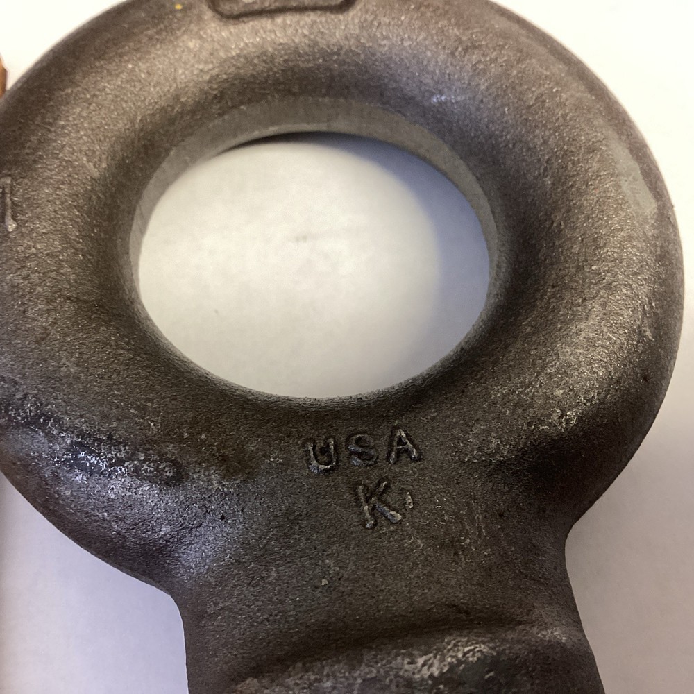 #1 Lifting Eye Bolt 1- U-2 Threaded Replacement Unit 2” Dia (LPW129M)