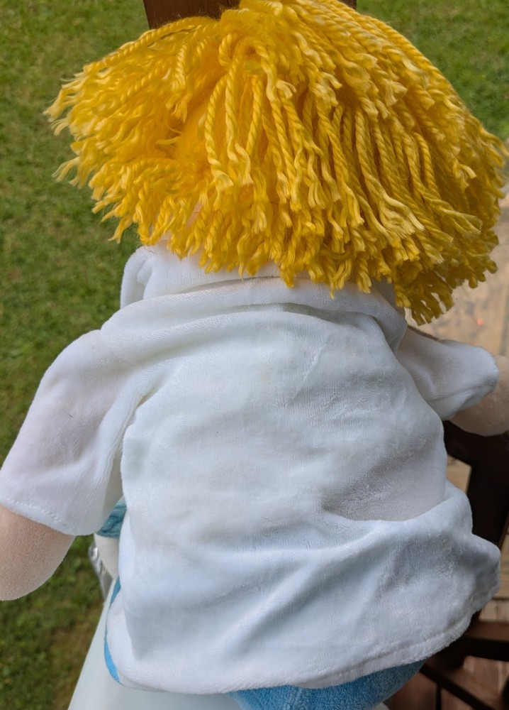 Russ Berrie “Doc” Activity Doll Learning Teaching Zip Button Press and Tie