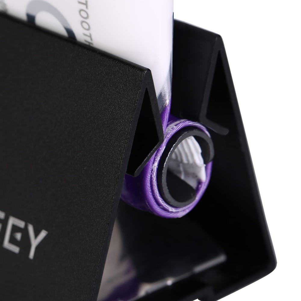 Toothpaste Tube Squeezer - Set of 2 Toothpaste Squeezer Rollers Metal Black