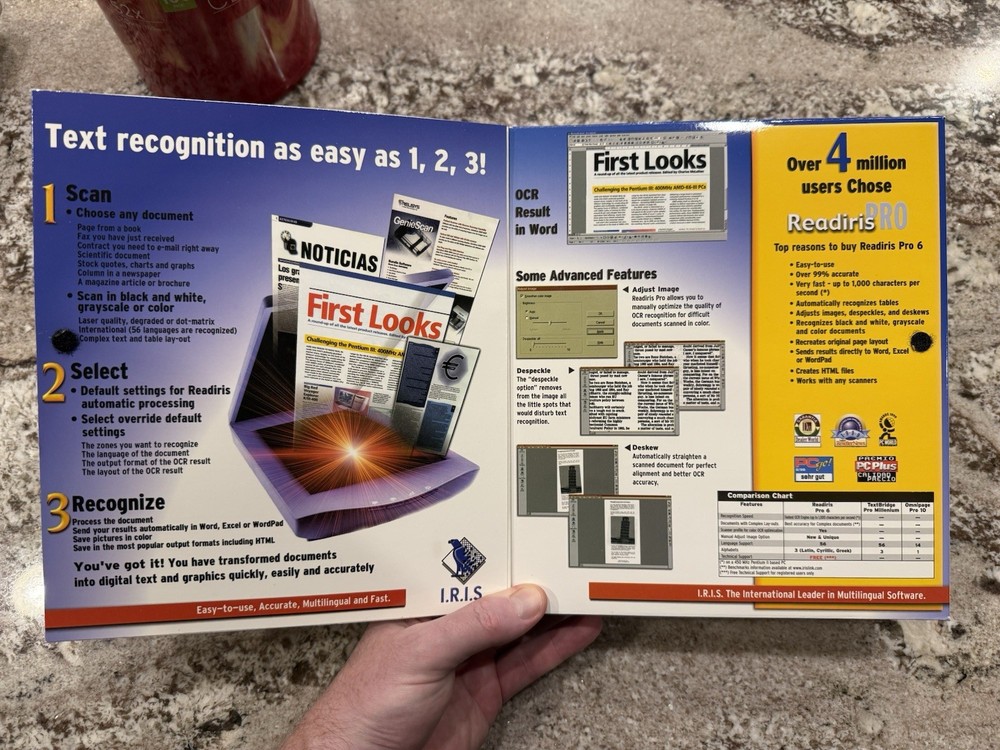 Readiris Pro 6 for Windows