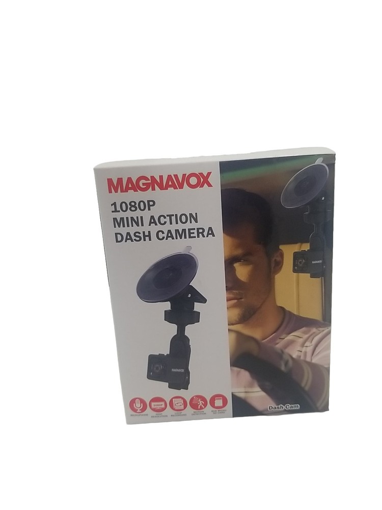 Magnavox 1080P Mini Action Dash Camera