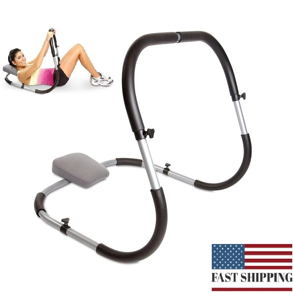 AB Trainer Abdominal Machine Exercise Crunch Roller Workout Exerciser, Home Gym