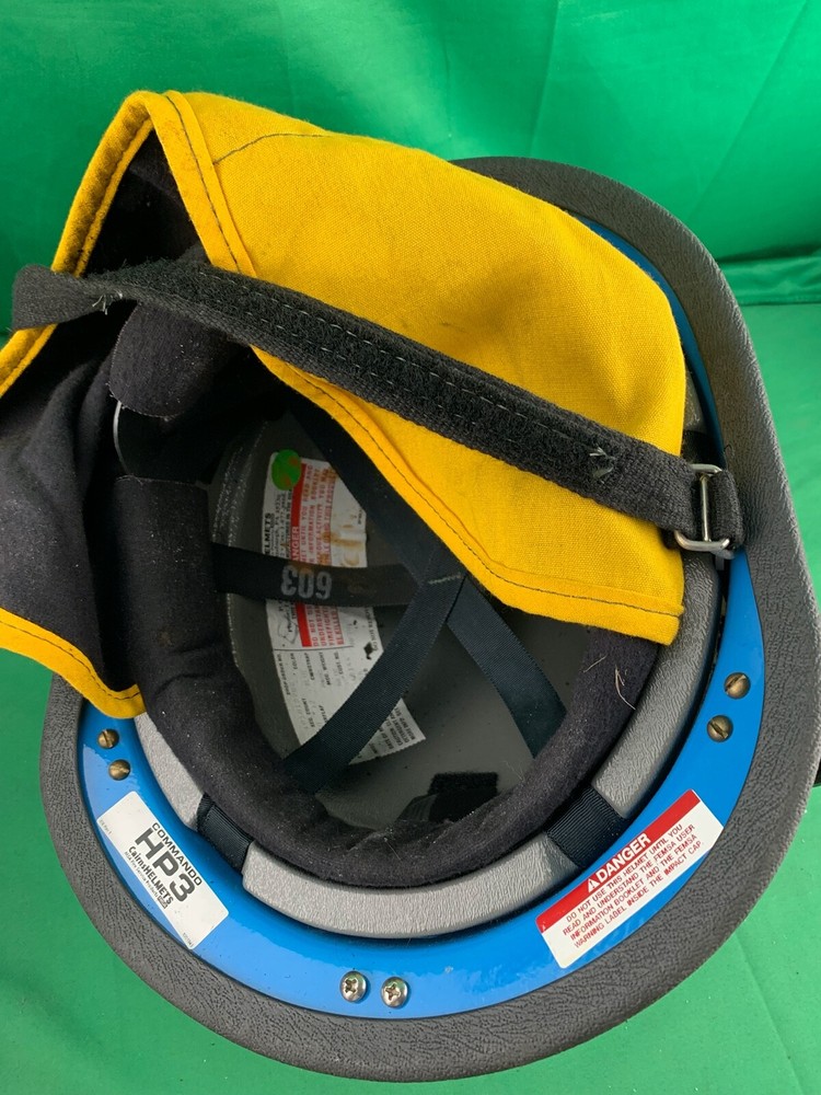 Cairns Firefighter HP3 Commando Helmet Blue
